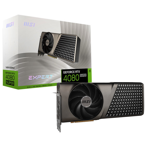 MSI GeForce RTX 4080 SUPER 16G EXPERT MSI GeForce RTX 4080 SUPER 16G EXPERT – Image 1