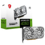 MSI GeForce RTX 4060 VENTUS 2X WHITE OC 8Go GDDR6 – Image 2