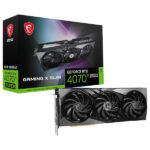 MSI GeForce RTX 4070 TI SUPER GAMING X SLIM 16GB GDDR6X