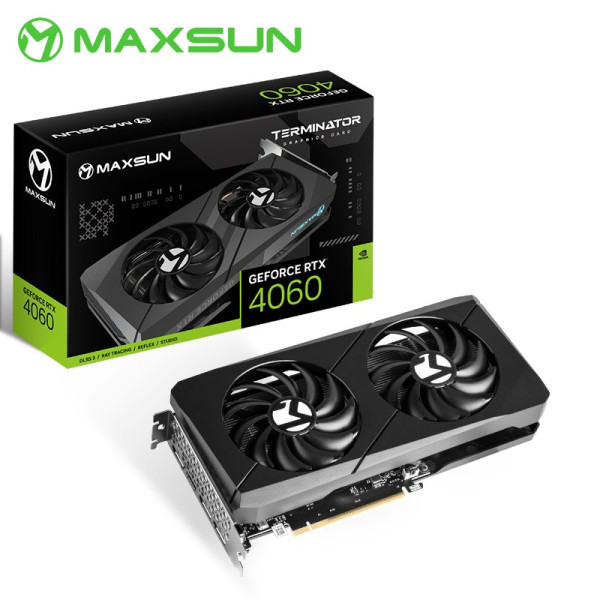 MAXSUN GeForce RTX 4060 Terminator B 8Go GDDR6 MAXSUN GeForce RTX 4060 Terminator B 8Go GDDR6 – Image 1