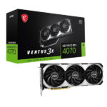 MSI GeForce RTX 4070 VENTUS 3X OC 12GB GDDR6X – Image 2
