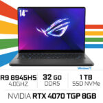 Asus ROG Zephyrus G14-403UI-Q24W AMD Ryzen 9 8945HS/32GB DDR5/1TB SSD/RTX 4070 TGP 90W/14" 3K OLED – Image 2