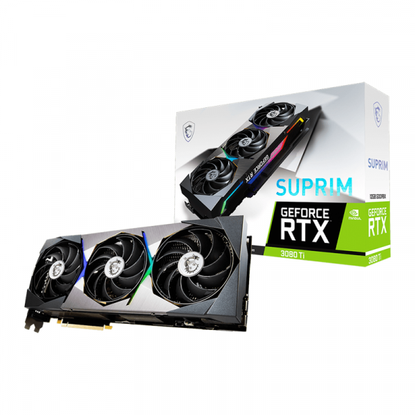 MSI GeForce RTX 3080 Ti SUPRIM 12GB GDDR6X MSI GeForce RTX 3080 Ti SUPRIM 12GB GDDR6X – Image 1