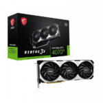 MSI GeForce RTX 4070 Ti VENTUS 3X E1 OC 12GB GDDR6X – Image 2