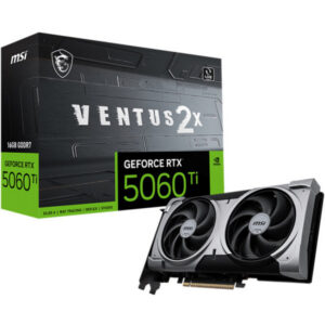MSI GeForce RTX 5060 Ti 16Go GDDR7 VENTUS 2X PLUS