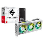 ASRock AMD Radeon RX 9070 XT Steel Legend 16Go GDDR6 (Sans emballage)