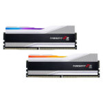 G.Skill Trident Z5 RGB Series 32Go (2x 16Go) DDR5 6000 MHz CL30 - Silver – Image 3