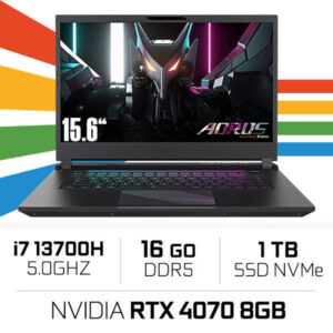 Gigabyte Aorus 15 BSF-73ES754SH i7-13700H/16GB DDR5/1TB SSD/RTX4070 8GB/15.6" 2K 165Hz W11H