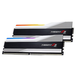 G.Skill Trident Z5 RGB 32Go (2 x 16Go) DDR5 6400 MHz CL32 - Silver