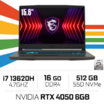 MSI THIN B13VE-2473XMA i7 13620H/16GB DDR4/512GB/RTX4050 6GB 15.6" 144Hz – Image 2