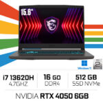 MSI THIN B13VE-2474MA i7 13620H/16GB DDR4/512GB/RTX4050 6GB 15.6" 144Hz W11