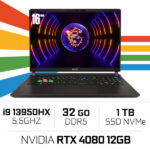 MSI Vector GP68 HX 13VH-075FR i9-13950HX/32GB DDR5/1TB SSD/RTX4080 12GB/16'' 144Hz W11