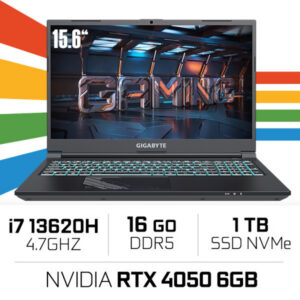 Gigabyte G5 MF5-H2ES354KD i7 13620H/16GB DDR5/1TB SSD/RTX4050 6GB/15.6'' 144Hz