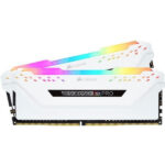 Corsair Vengeance RGB PRO Series Blanc 16Go (2x 8Go) DDR4 3000MHz CL15 – Image 3