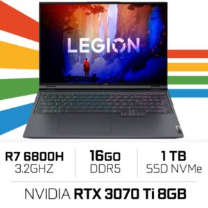 Lenovo Legion 5 Pro 16ARH7H R7 6800H/16GB/1TB SSD/RTX3070Ti/16''