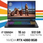Acer Nitro 5 AN515-58-7290 i7 12650H/16GB/512GB SSD/RTX4060 8GB (SANS EMBALLAGE)