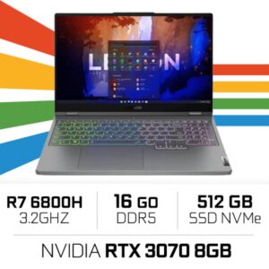 Lenovo Legion 5 15ARH7H R7 6800H/16GB/512GB SSD/RTX3070/15.6''
