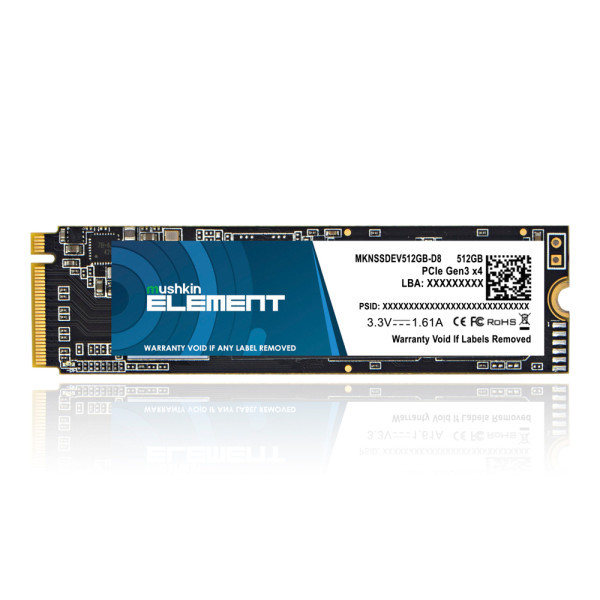 Mushkin Element M.2 PCIe NVMe 512GB Mushkin Element M.2 PCIe NVMe 512GB – Image 1