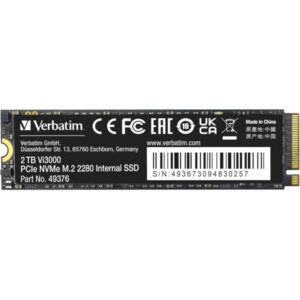 VERBATIM Vi3000 2TB M.2 PCle GEN3X4