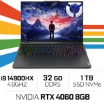 Lenovo Legion Pro 5 16IRX9 i9-14900HX/32GB DDR5/1TB SSD/RTX 4060/16″ WQXGA 240Hz