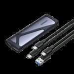 Ugreen Boitier disque dur externe Nvme/M2 SATA SSD
