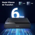 Ugreen Boitier disque dur externe USB-C to 2.5 SATA (50743) – Image 3