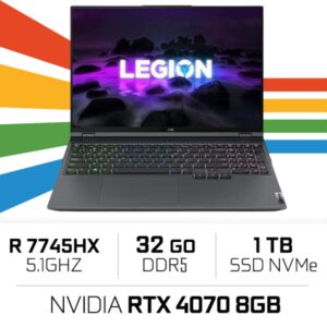 Lenovo Legion Pro 5 16ARX8 R7 7745HX/32GB/1TB SSD/RTX4070/16'' 240Hz
