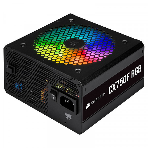 Corsair CX750F RGB 80PLUS Bronze (Noir) Corsair CX750F RGB 80PLUS Bronze (Noir) – Image 1