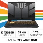 ASUS TUF Gaming TUF707VI Intel Core i7 13620H/32GB/1TB SSD/RTX4070 8GB/17.3'' 144Hz