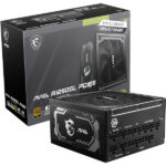 MSI MAG A1250GL PCIE5 80PLUS Gold 1250W – Image 2