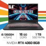 Gigabyte G5 KF5 i5 13500H/16GB/1TB SSD/RTX4060 8GB/15.6'' 144Hz