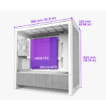 NZXT H3 Flow (2025) White – Image 3