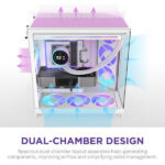 NZXT H9 Flow RGB+ (2025) White – Image 5