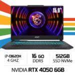 MSI CYBORG 15 A13VE i7-13620H 2X8GB 512GB NVMe PCIe SSD Gen4x4 RTX 4050 6GB 15.6" FHD 144Hz IPS – Image 2