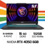 MSI CYBORG 15 A12VE i5-12450H 2X8GB 512GB NVMe PCIe SSD Gen4x4 RTX 4050 6GB 15.6" FHD 144Hz IPS – Image 2