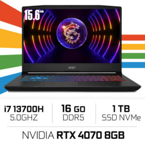 MSI Pulse 15 B13VGK i7-13700H/16Go DDR5/1TB SSD/RTX4070 8GB/15,6" QHD 165 Hz
