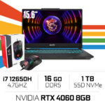 MSI CYBORG 15 A12VF i7-12650H/16GB DDR5/1TB SSD/RTX4060 8GB/15.6'' 144Hz – Image 2