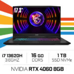 MSI KATANA 17 B13VFK i7-13620H/16 Go DDR5/1 To SSD/RTX4060 GB/17,3" 144 Hz IPS – Image 2