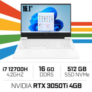 HP Victus 16-d1021ns Intel Core i7-12700H/16GB/512GB SSD/RTX3050Ti 4GB/16.1'' 144Hz