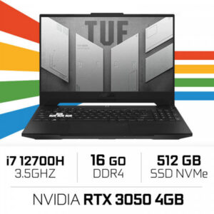 ASUS TUF DASH F15 TUF507ZC4 Intel Core i7 12700H/16GB/512GB SSD/RTX3050 4GB/15.6'' 144Hz
