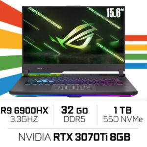 Asus ROG Strix G15 G513RW AMD R9-6900HX/32GB/1TB SSD/RTX3070Ti/15.6" WQHD 165Hz