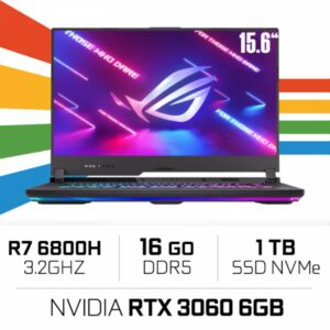 Asus ROG Strix G15 G513RM AMD R7-6800H/16GB/1TB SSD/RTX3060/15.6" QHD 165Hz