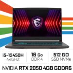 MSI THIN 15 B12UCX-1682XES i5-12450H/16GB DDR4/512GB SSD/RTX2050 /15.6'' 144Hz – Image 2