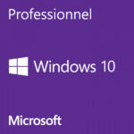Microsoft Windows 10 Professionnel 64 bits - Licence OEM