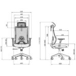SKILLCHAIRS Ergo Aria (Black) – Image 7