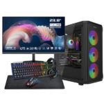 SETUP Gamer Essential R5 5600X RTX5060 + XGC-120 + X24G14IFF 144Hz