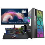 SETUP Gamer Essential R5 5600G + XGC-120 + X24G14IFF 144Hz