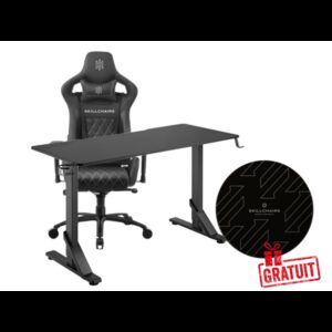 SKILLCHAIRS Throne Series Black/Black