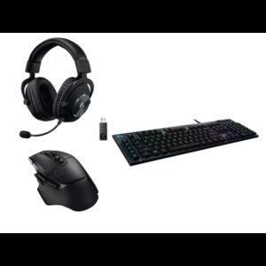 BUNDLE Logitech G G502X Lightspeed Black + G G815 Carbon (Tactile Version) + G Pro X Wireless Lightspeed Gaming Headset